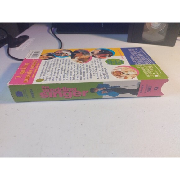 The Wedding Singer (VHS, 1999) Adam Sandler, Drew Barrymore - Picture 6 of 7